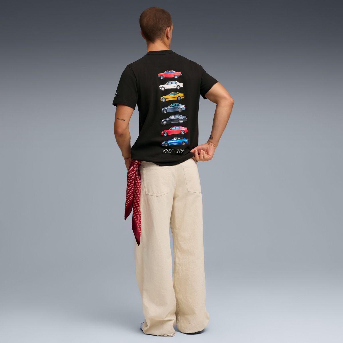 3系列車型黑色T恤 